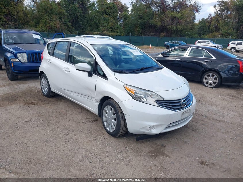 NISSAN VERSA NOTE S (SR)/S PLUS/SL/SR/SV