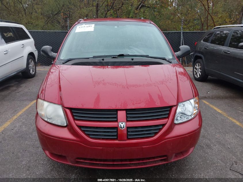 2007 Dodge Grand Caravan Se VIN: 1D4GP24R47B165839 Lot: 43517601