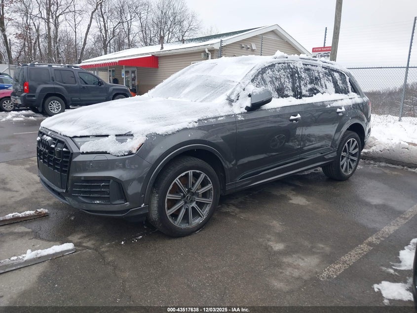 Vin: wa1ljbf72nd005642, lot: 44012615, audi q7 premium plus 45 tfsi quattro tiptronic 20222