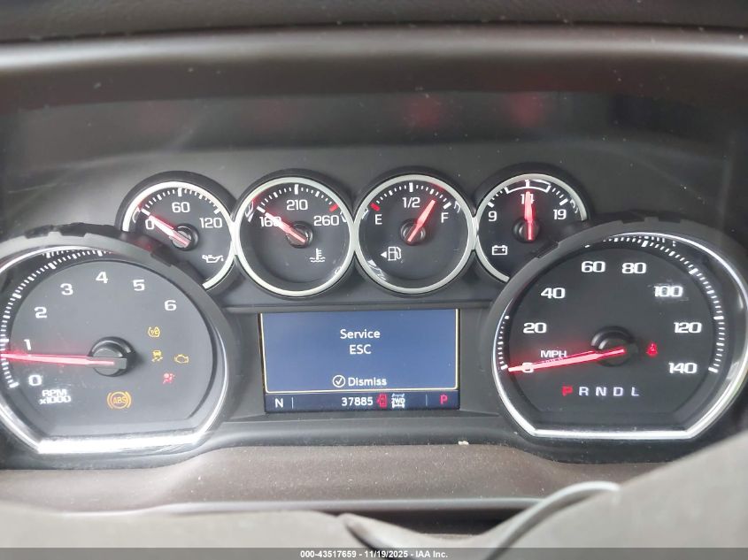 2022 Chevrolet Silverado 1500 Ltd VIN: 1GCUYGEL2NZ140494 Lot: 43517659