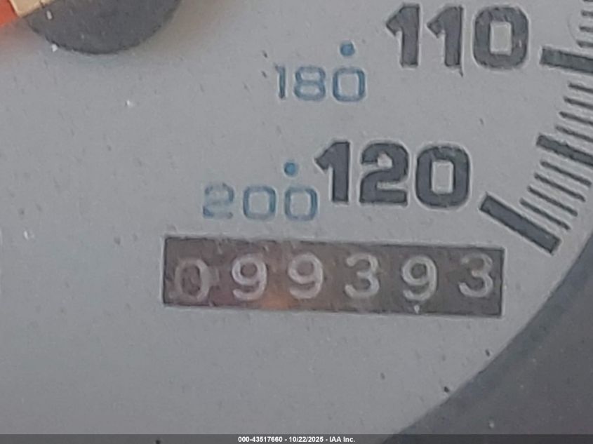 1997 Dodge Intrepid VIN: 2B3HD46F1VH716632 Lot: 43517660