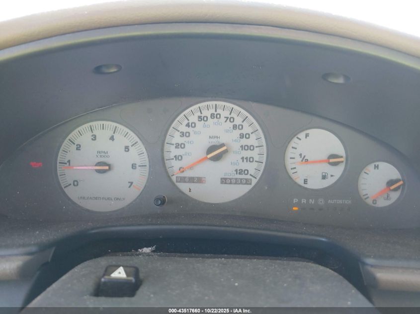 1997 Dodge Intrepid VIN: 2B3HD46F1VH716632 Lot: 43517660