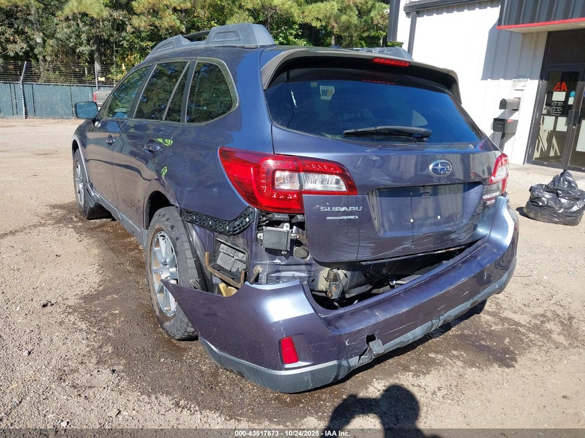 Vin: 4s4bsenc4f3264263, lot: 44012650, subaru outback 3.6r limited 20153