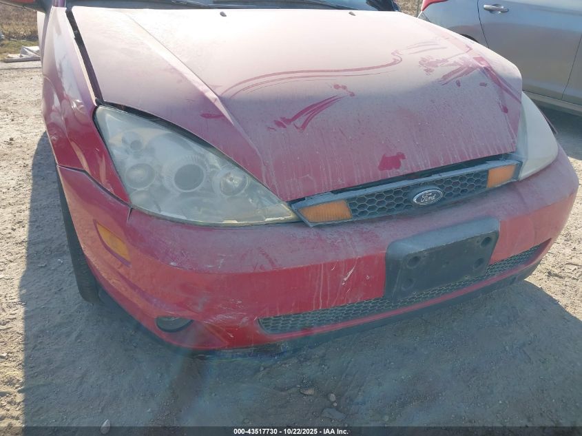 2002 Ford Focus Svt VIN: 3FAHP39572R213471 Lot: 43517730