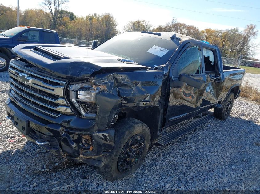 2024 Chevrolet Silverado 2500Hd 4Wd Standard Bed High Country VIN: 2GC4YREY8R1169343 Lot: 43517801