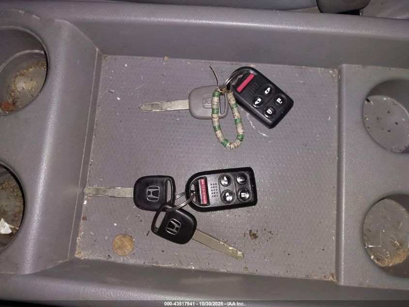 2008 Honda Odyssey Ex-L VIN: 5FNRL38768B094433 Lot: 43517941