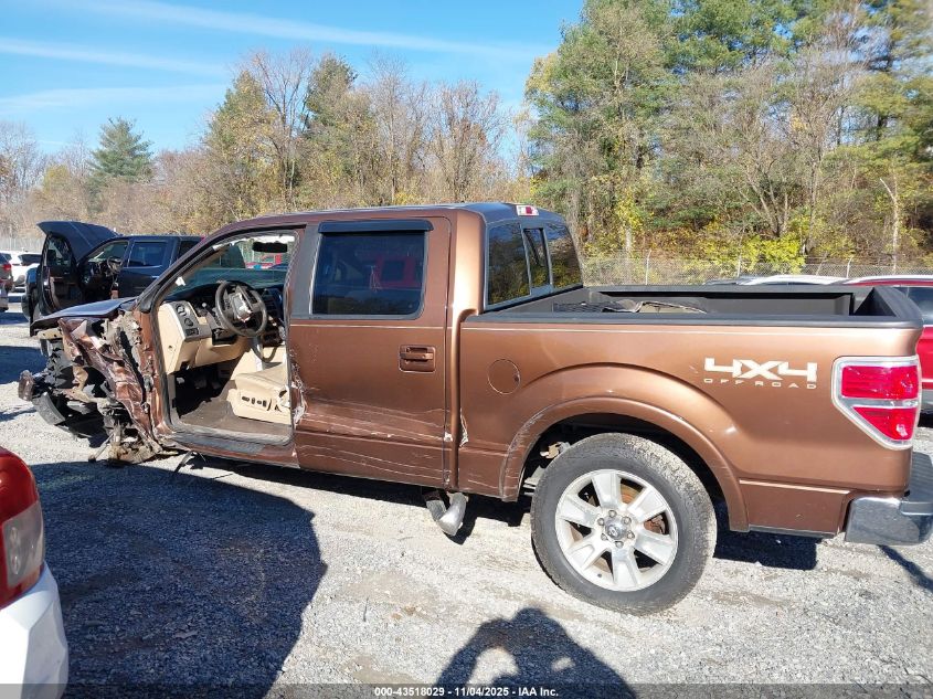 2011 Ford F-150 Lariat VIN: 1FTFW1EF8BFC18134 Lot: 43518029