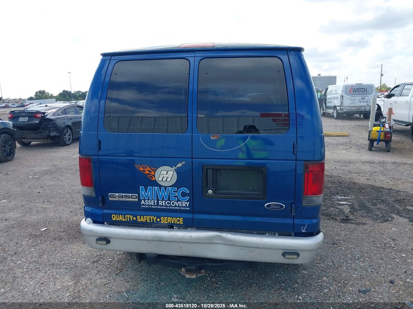 2008 Ford E-350 Super Duty Xl/Xlt VIN: 1FBNE31L28DA94067 Lot: 43518120