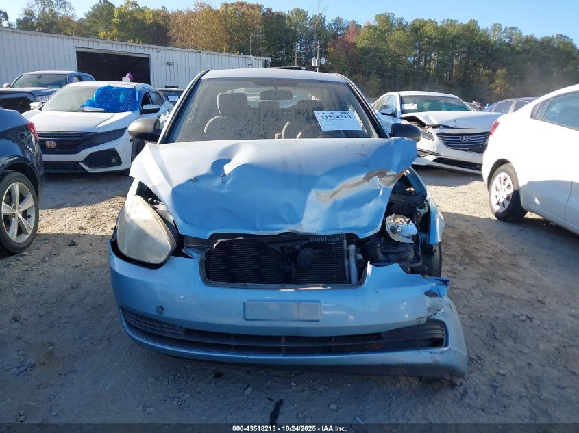 2007 Hyundai Accent Gs VIN: KMHCM36C37U019077 Lot: 43518213