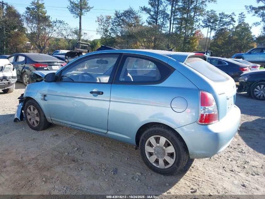 2007 Hyundai Accent Gs VIN: KMHCM36C37U019077 Lot: 43518213