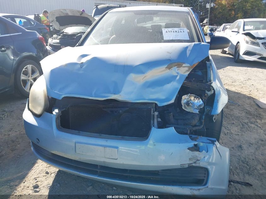 2007 Hyundai Accent Gs VIN: KMHCM36C37U019077 Lot: 43518213