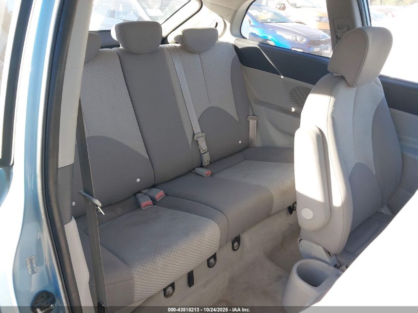 2007 Hyundai Accent Gs VIN: KMHCM36C37U019077 Lot: 43518213