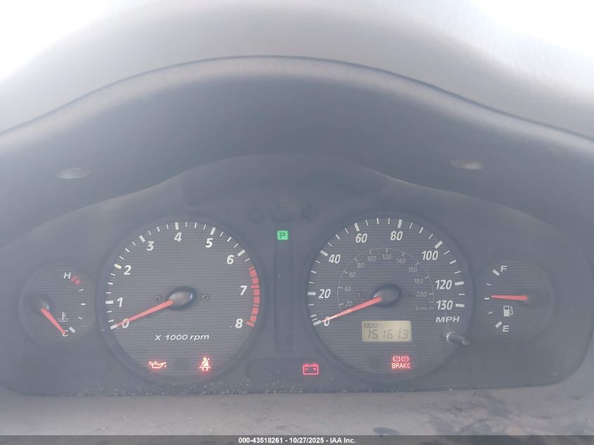 2003 Hyundai Santa Fe Gls/Lx VIN: KM8SC73D73U460627 Lot: 43518261