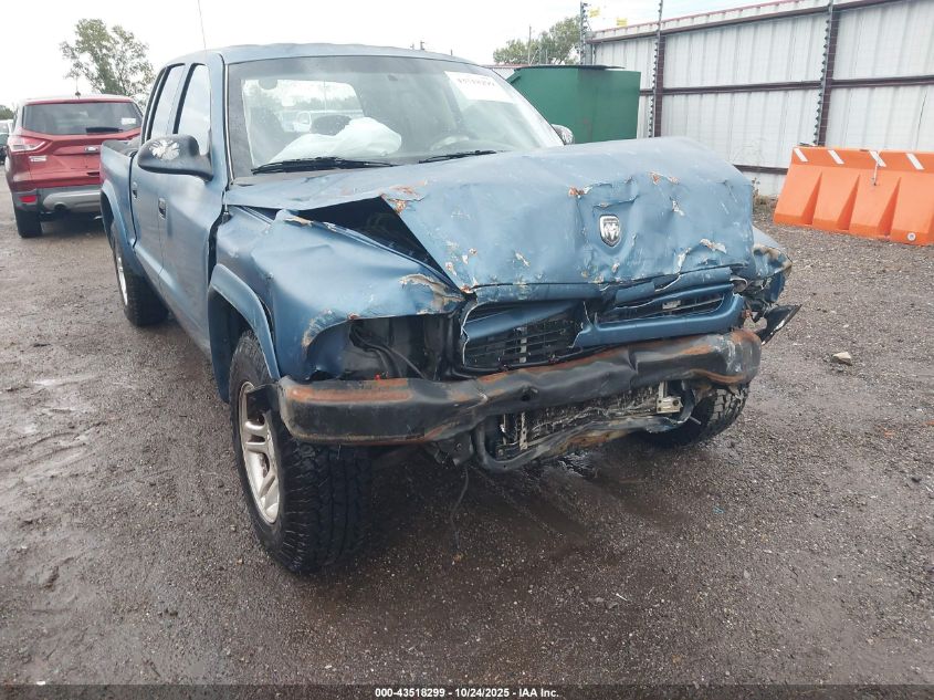 2003 Dodge Dakota Sport/Sxt VIN: 1D7HL38X43S362151 Lot: 43518299