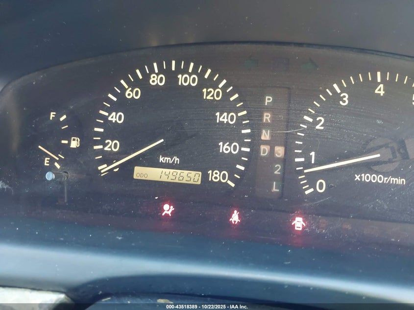 JZX1000039797 1997 TOYOTA CHASER photo no. 7