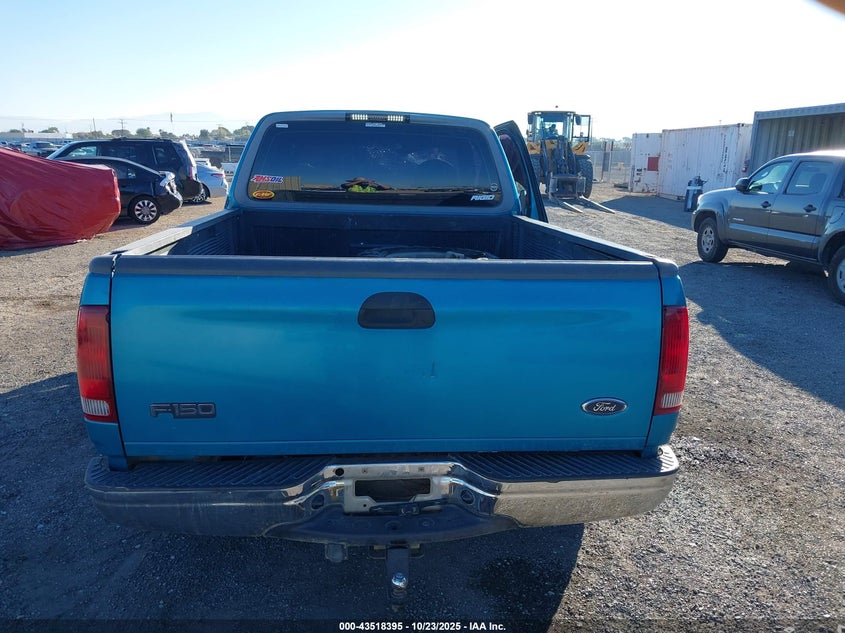 1998 Ford F-150 Standard/Xl/Xlt VIN: 1FTZX1728WKB99618 Lot: 43518395