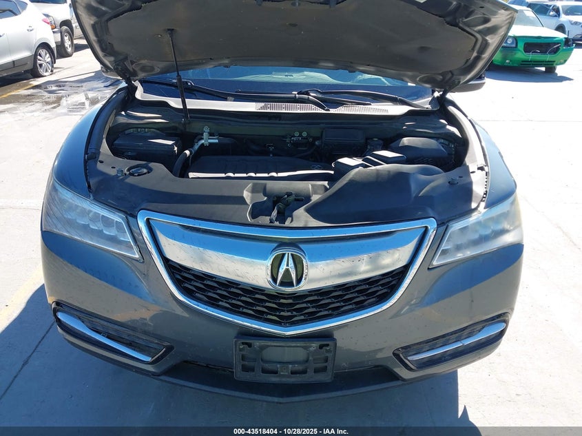 2016 Acura Mdx Technology Acurawatch Plus Packages/Technology Package VIN: 5FRYD4H40GB027876 Lot: 43518404