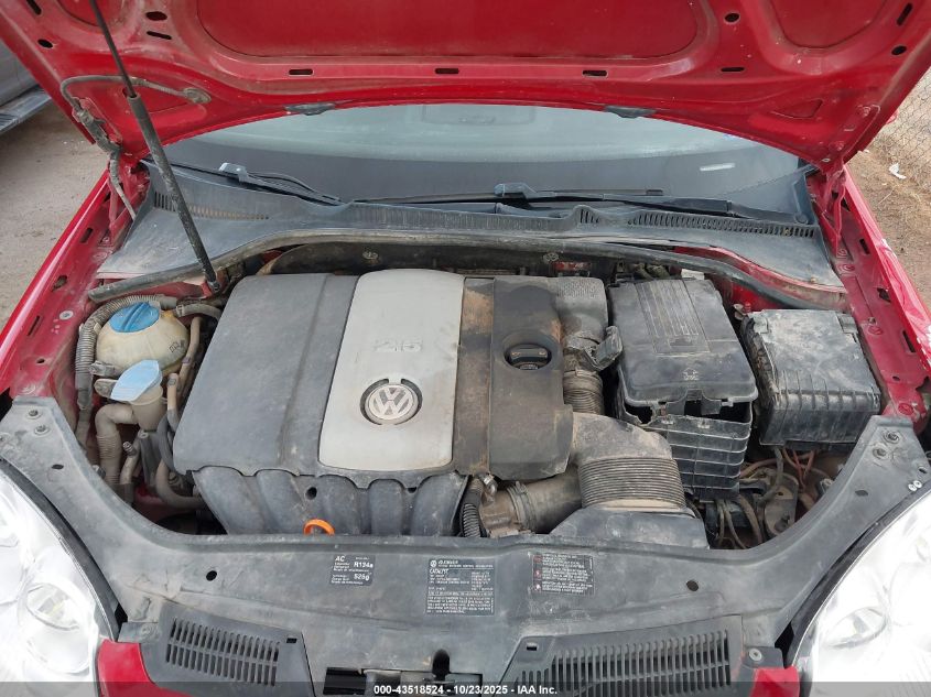 2008 Volkswagen Rabbit S VIN: WVWAA71K68W107086 Lot: 43518524