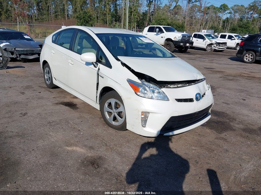 2015 TOYOTA PRIUS THREE - JTDKN3DU1F0448507
