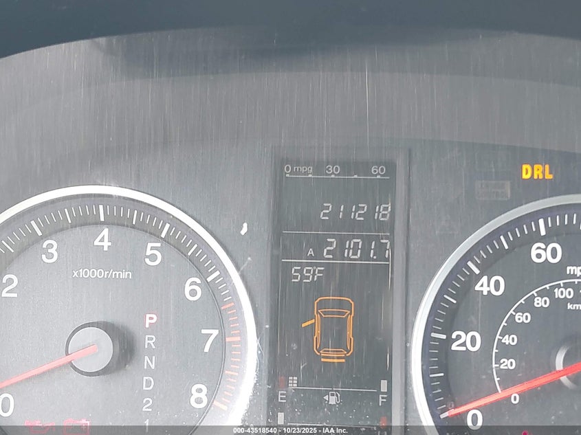 2009 Honda Cr-V Ex VIN: JHLRE48569C019635 Lot: 43518540