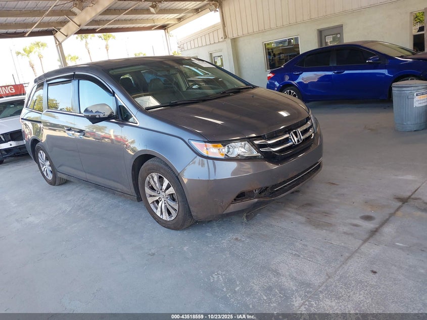 2014 HONDA ODYSSEY EX-L - 5FNRL5H68EB038279