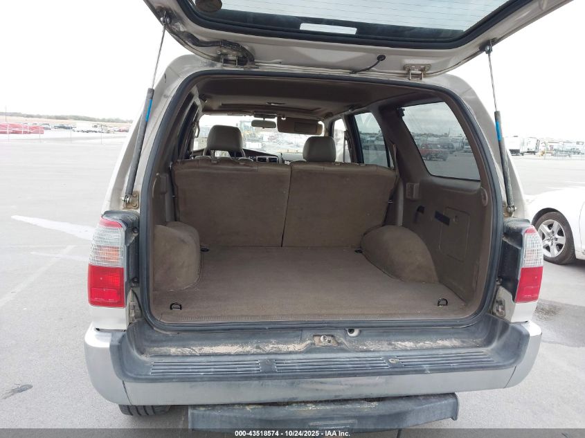 1998 Toyota 4Runner Limited VIN: JT3HN87R6W9015893 Lot: 43518574