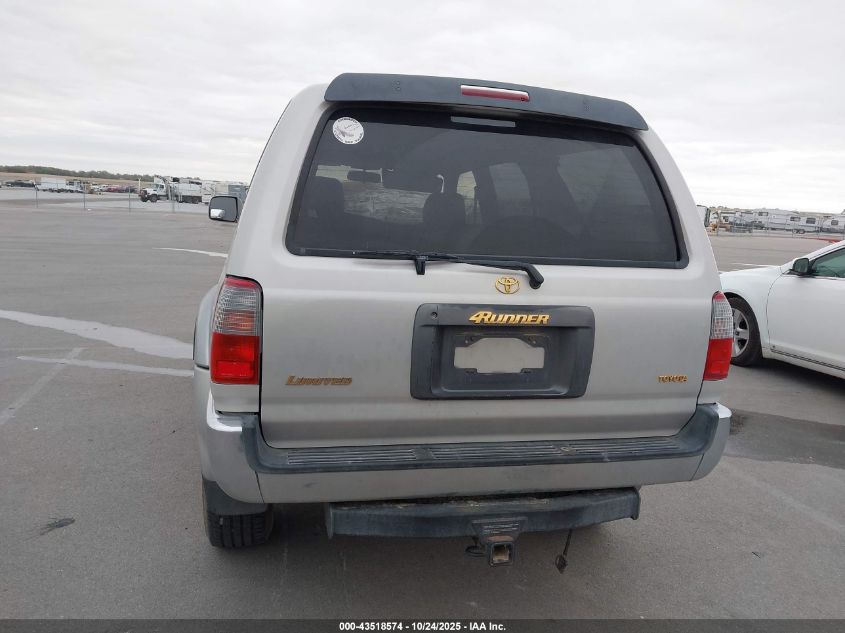 1998 Toyota 4Runner Limited VIN: JT3HN87R6W9015893 Lot: 43518574