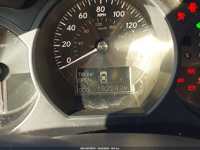 2008 Lexus Gs 350 VIN: JTHBE96S280034605 Lot: 43518578