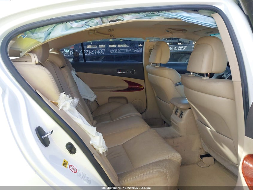 2008 Lexus Gs 350 VIN: JTHBE96S280034605 Lot: 43518578