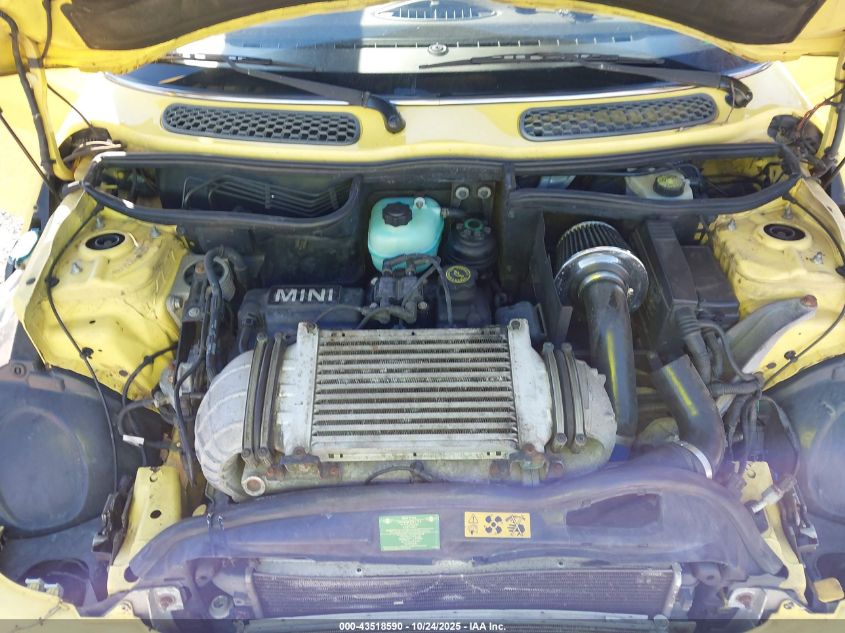 2003 Mini Cooper S VIN: WMWRE33403TD63121 Lot: 43518590