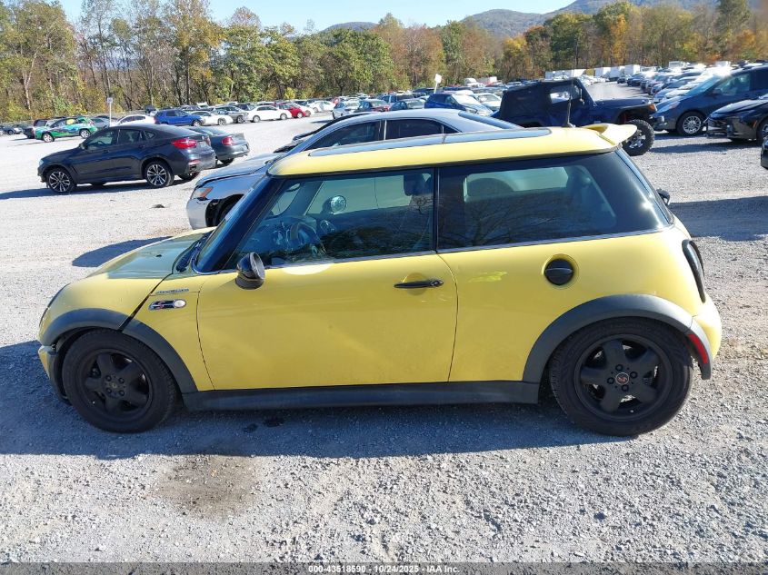 2003 Mini Cooper S VIN: WMWRE33403TD63121 Lot: 43518590