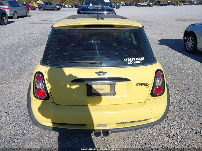 2003 Mini Cooper S VIN: WMWRE33403TD63121 Lot: 43518590