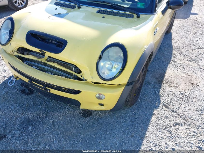 2003 Mini Cooper S VIN: WMWRE33403TD63121 Lot: 43518590