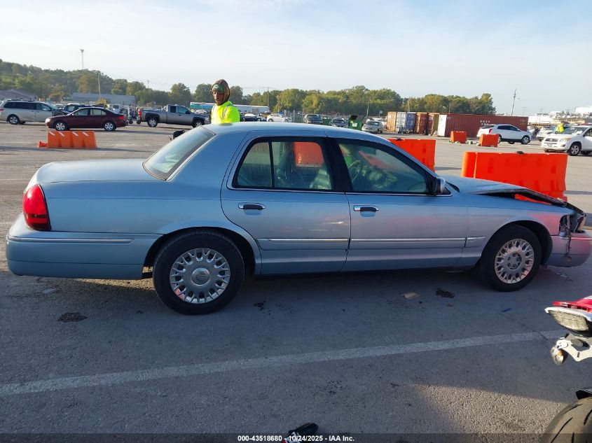 2003 Mercury Grand Marquis Gs VIN: 2MEFM74WX3X601605 Lot: 43518680