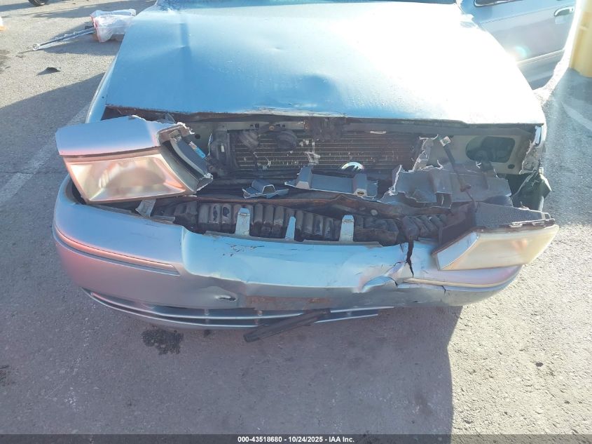 2003 Mercury Grand Marquis Gs VIN: 2MEFM74WX3X601605 Lot: 43518680