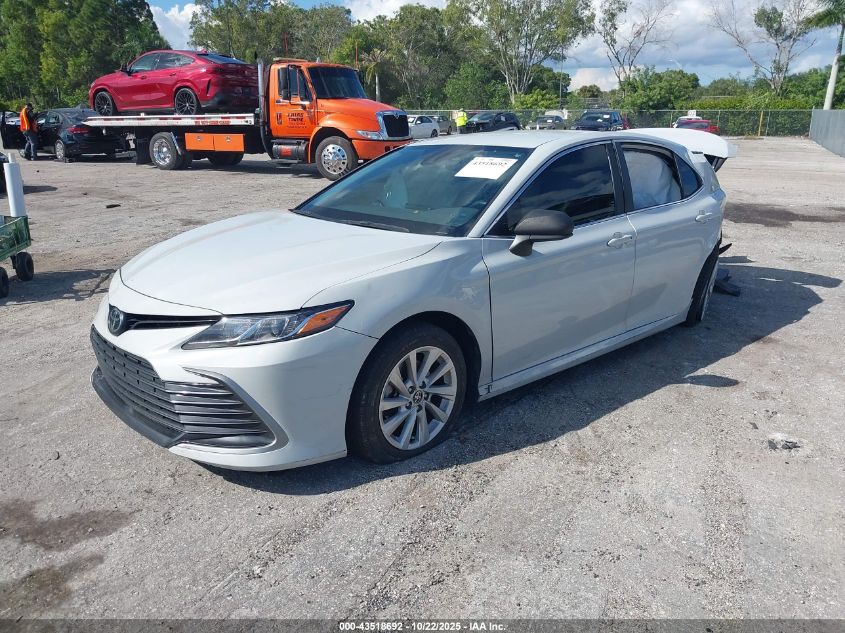 2022 TOYOTA CAMRY LE 4T1C11AK5NU045575