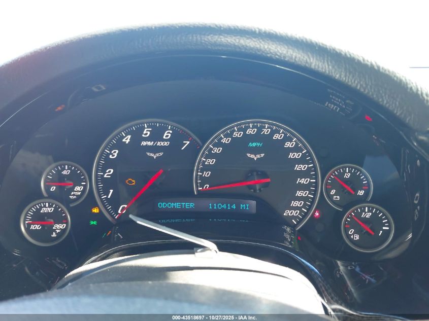 2008 Chevrolet Corvette VIN: 1G1YY36W585115810 Lot: 43518697