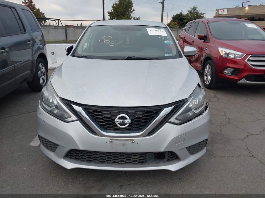 2019 NISSAN SENTRA S 3N1AB7AP8KY206813