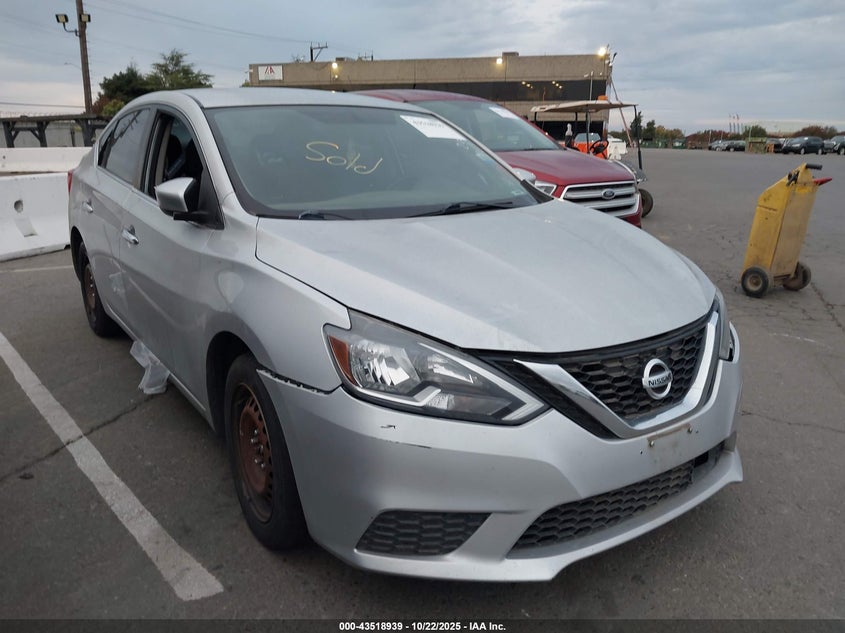 2019 NISSAN SENTRA S 3N1AB7AP8KY206813
