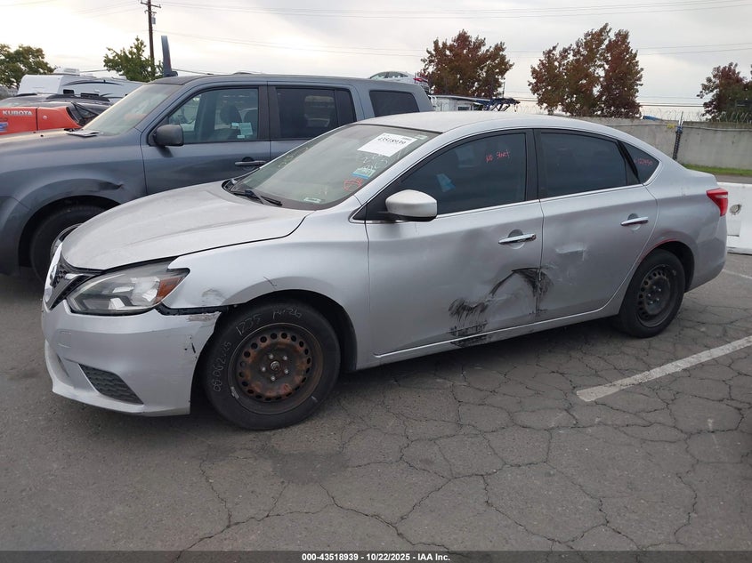 2019 NISSAN SENTRA S 3N1AB7AP8KY206813