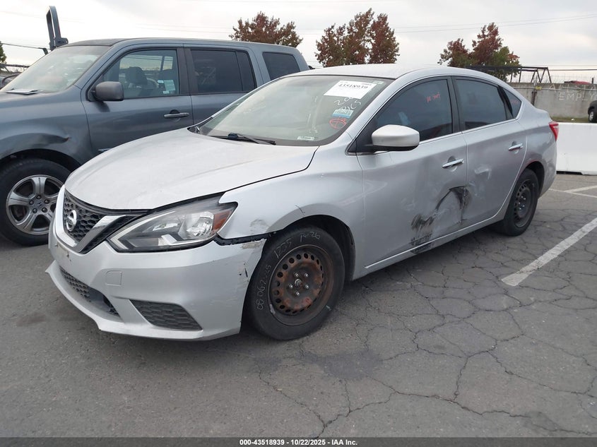 2019 NISSAN SENTRA S 3N1AB7AP8KY206813