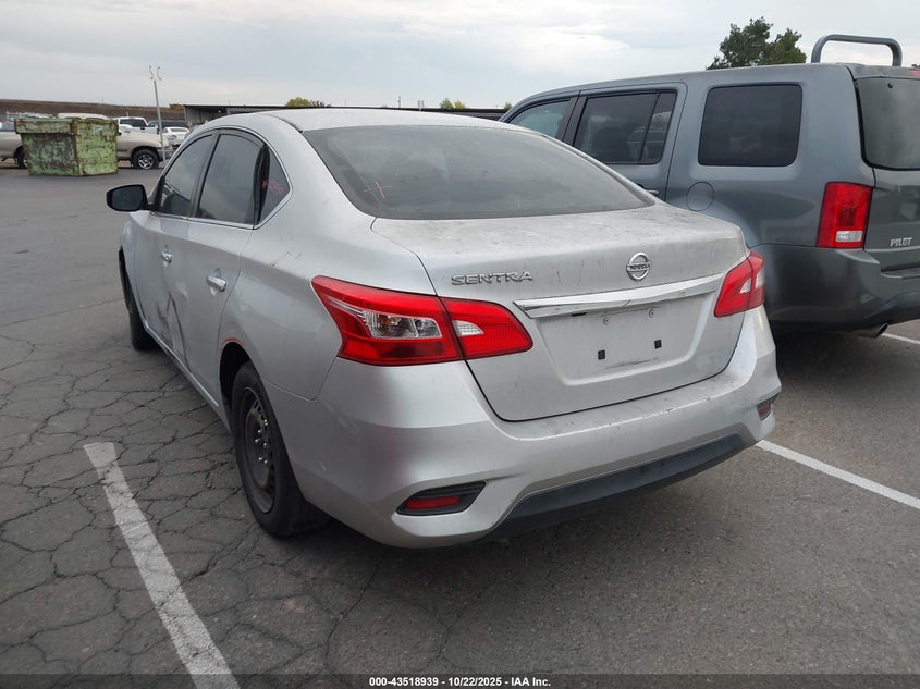 2019 NISSAN SENTRA S 3N1AB7AP8KY206813