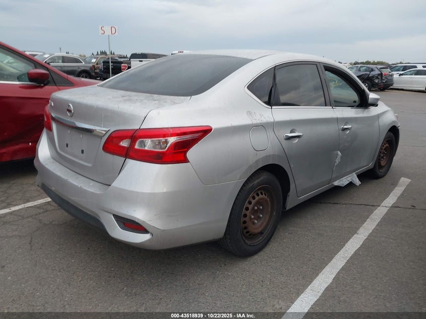 2019 NISSAN SENTRA S 3N1AB7AP8KY206813