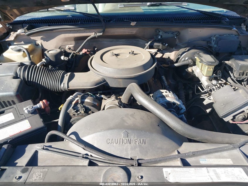 1995 Chevrolet Tahoe K1500 VIN: 1GNEK18K4SJ303069 Lot: 43518963