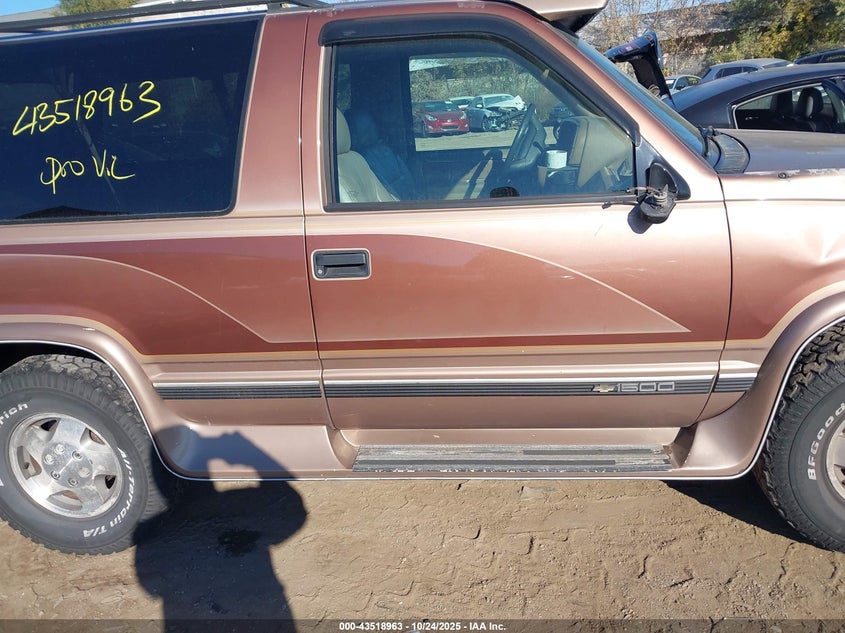 1995 Chevrolet Tahoe K1500 VIN: 1GNEK18K4SJ303069 Lot: 43518963