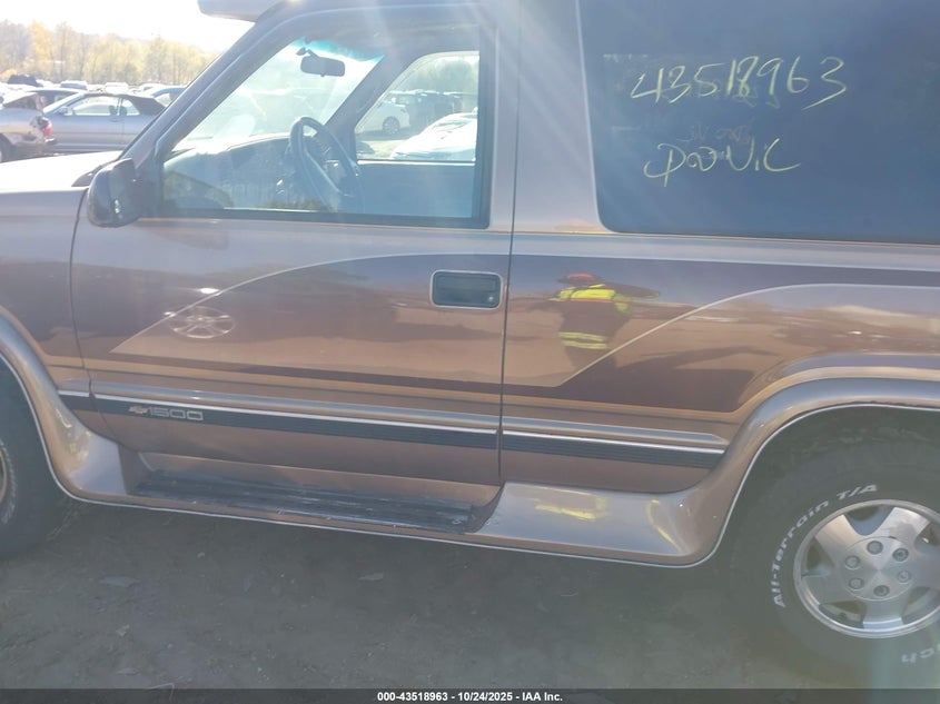 1995 Chevrolet Tahoe K1500 VIN: 1GNEK18K4SJ303069 Lot: 43518963