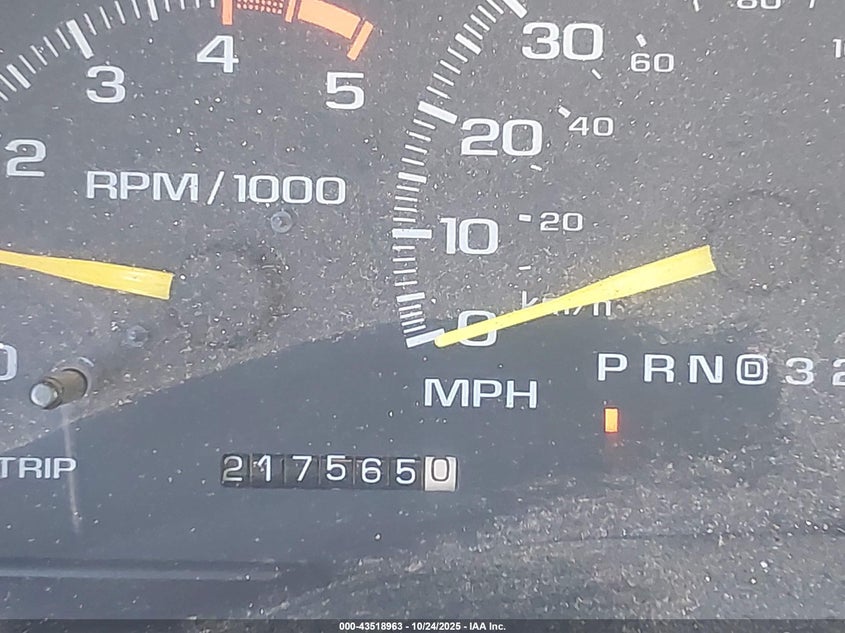 1995 Chevrolet Tahoe K1500 VIN: 1GNEK18K4SJ303069 Lot: 43518963