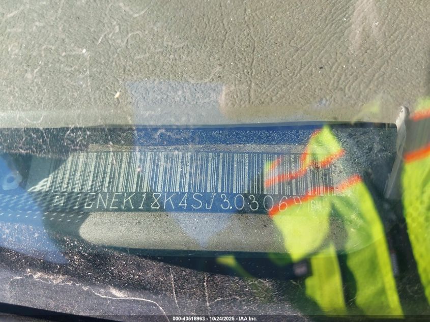 1995 Chevrolet Tahoe K1500 VIN: 1GNEK18K4SJ303069 Lot: 43518963