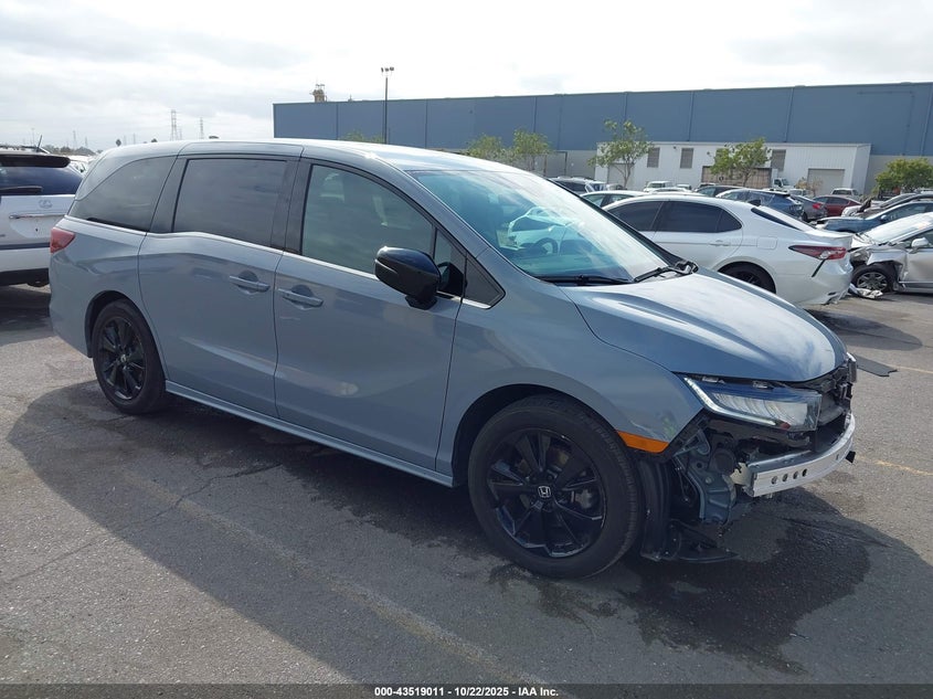 2024 HONDA ODYSSEY SPORT - 5FNRL6H77RB065445