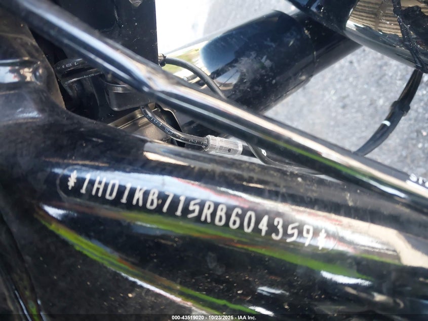 2024 Harley-Davidson Flhx VIN: 1HD1KB715RB604359 Lot: 43519020